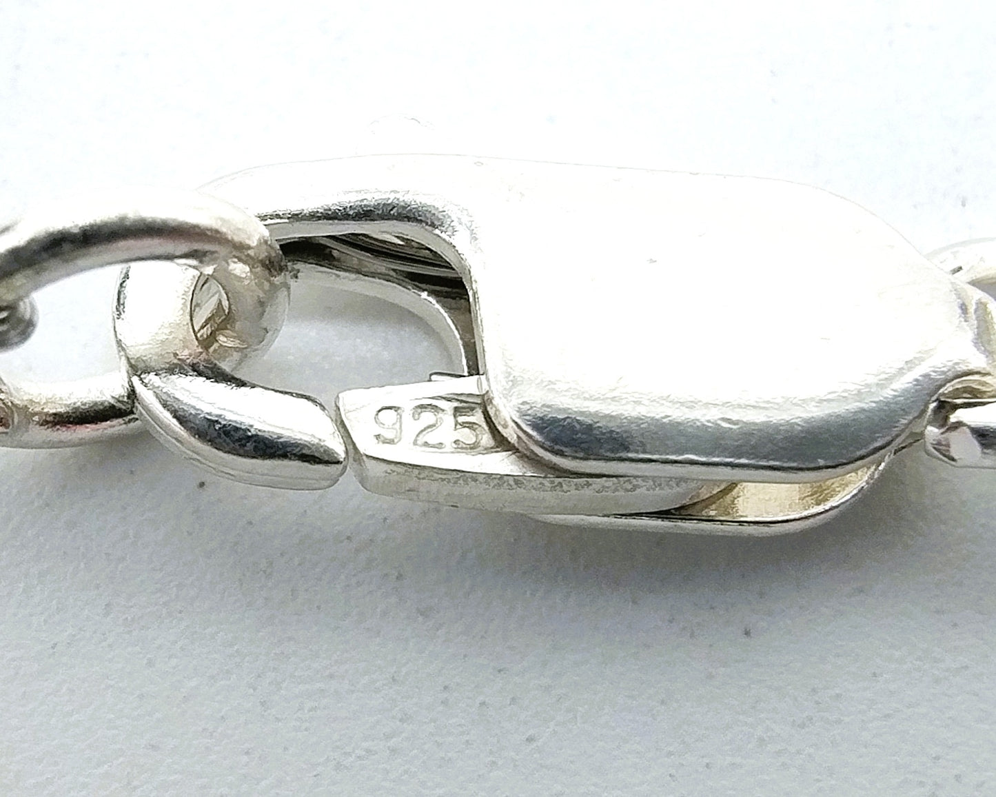 Silver set with necklace and bracelet, 40 cm / 18.5 cm