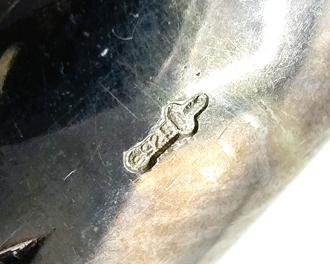 Silver men's ring, B. Man, 20 mm.
