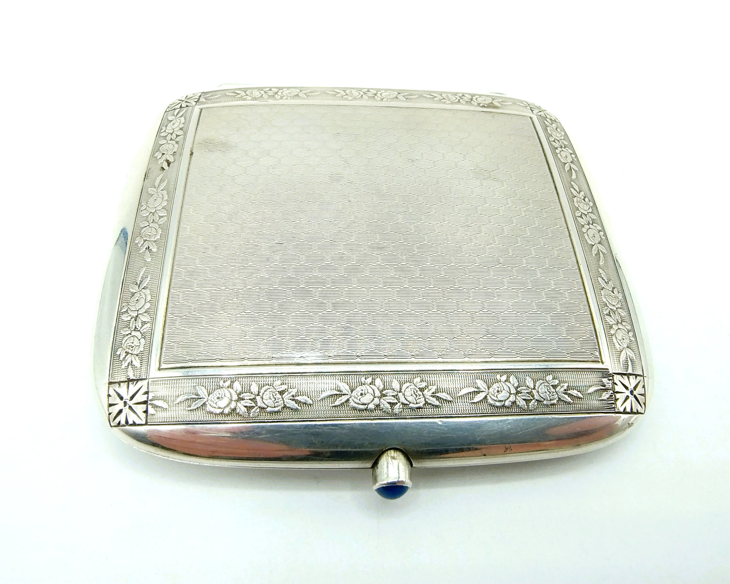 Zilveren sigarettendoos, L. Kuppenheim, Pforzheim, ca. 1910