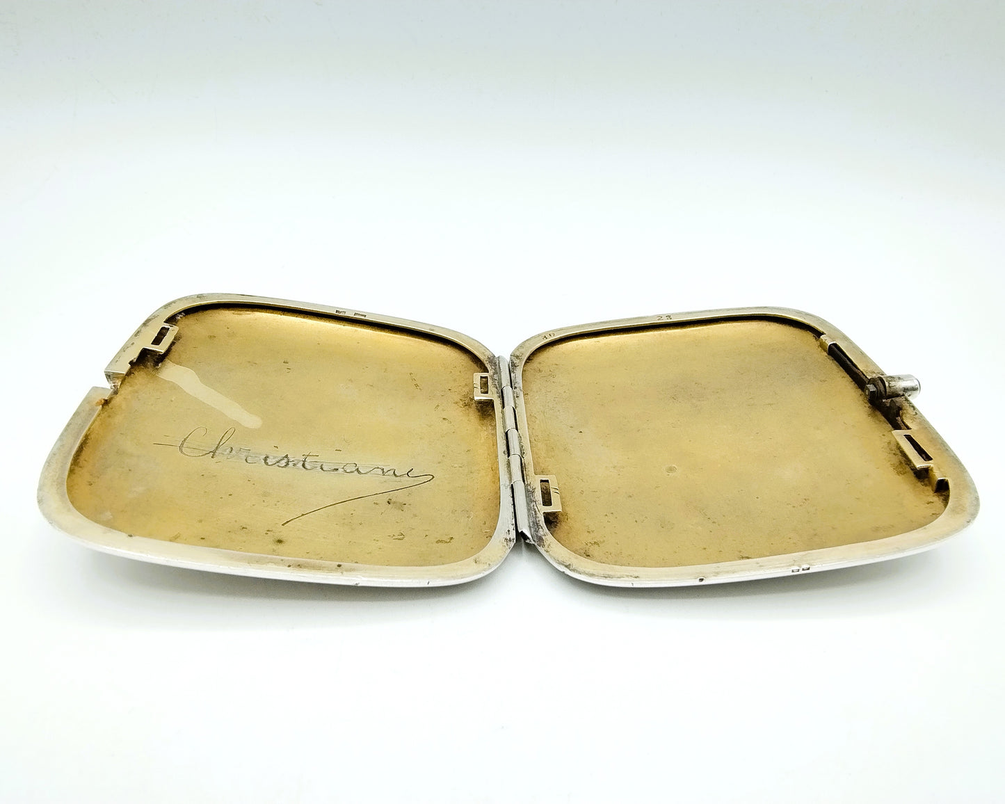Zilveren sigarettendoos, L. Kuppenheim, Pforzheim, ca. 1910