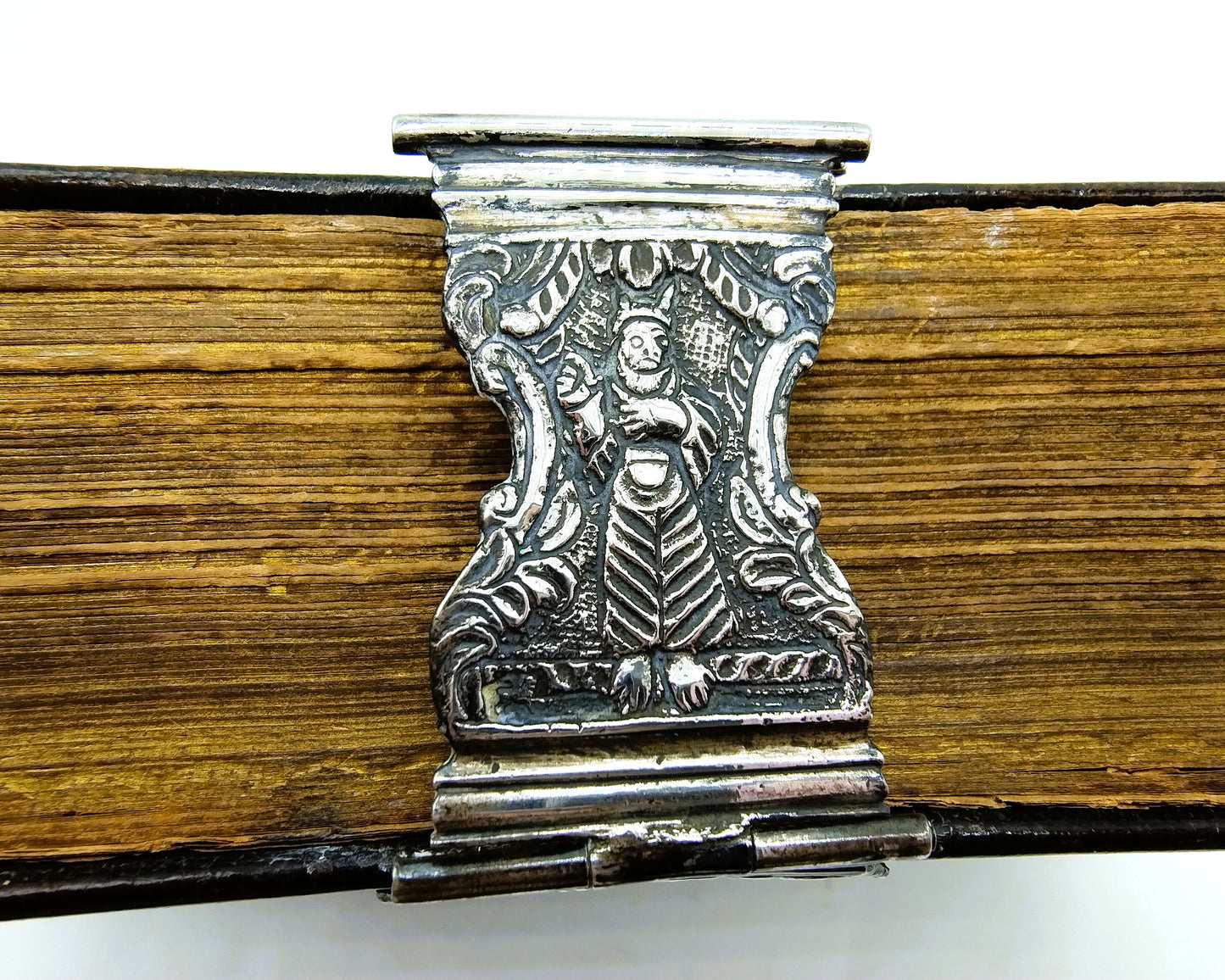 Bibel mit Silberschloss, JJ Jonker aus Meppel, 19. Jahrhundert