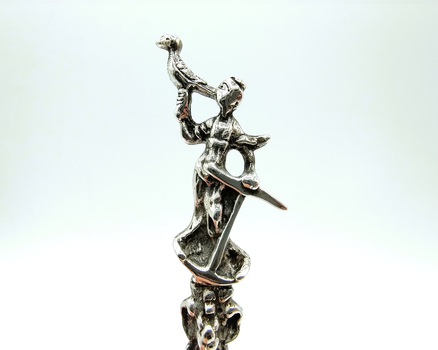 Silver occasional spoon, H. van Manen, Sneek (?), 18th century