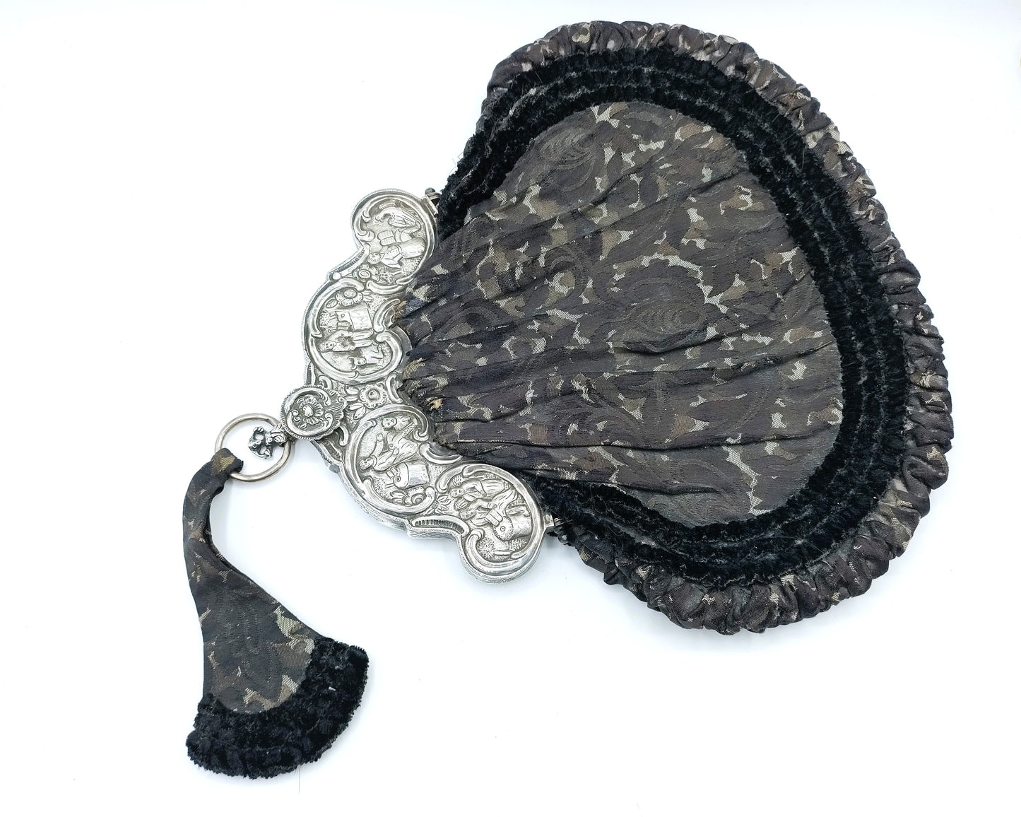 Silver purse clasp, Jan Rienstra, Sneek, 1799