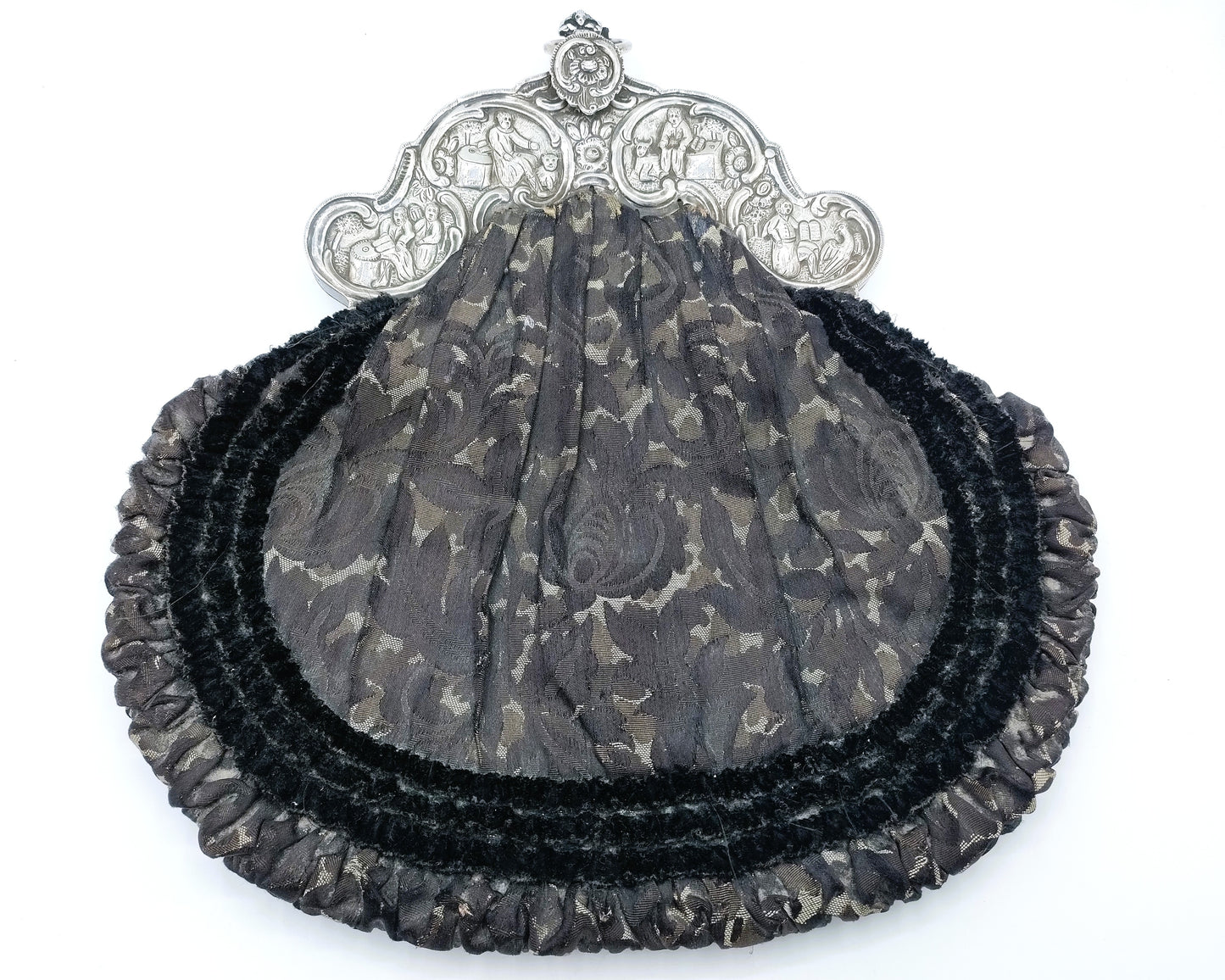 Silver purse clasp, Jan Rienstra, Sneek, 1799