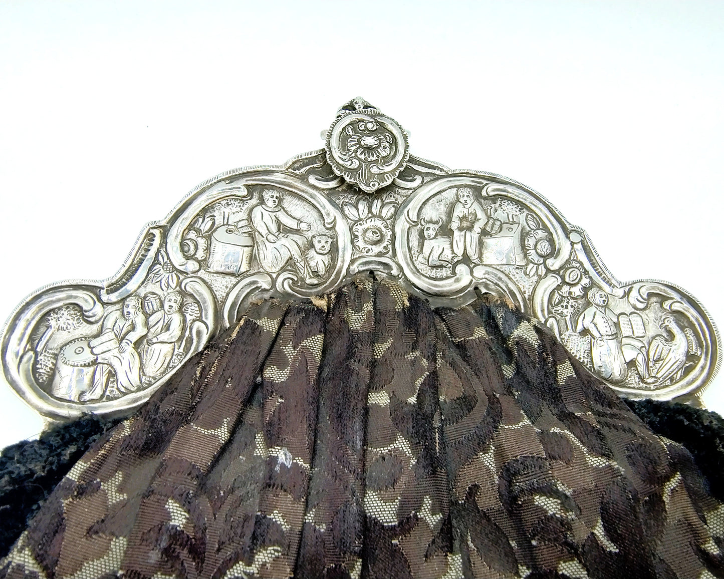 Silver purse clasp, Jan Rienstra, Sneek, 1799