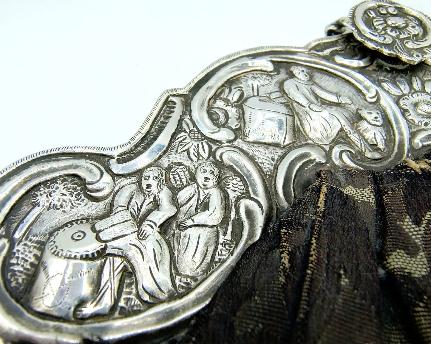 Silver purse clasp, Jan Rienstra, Sneek, 1799