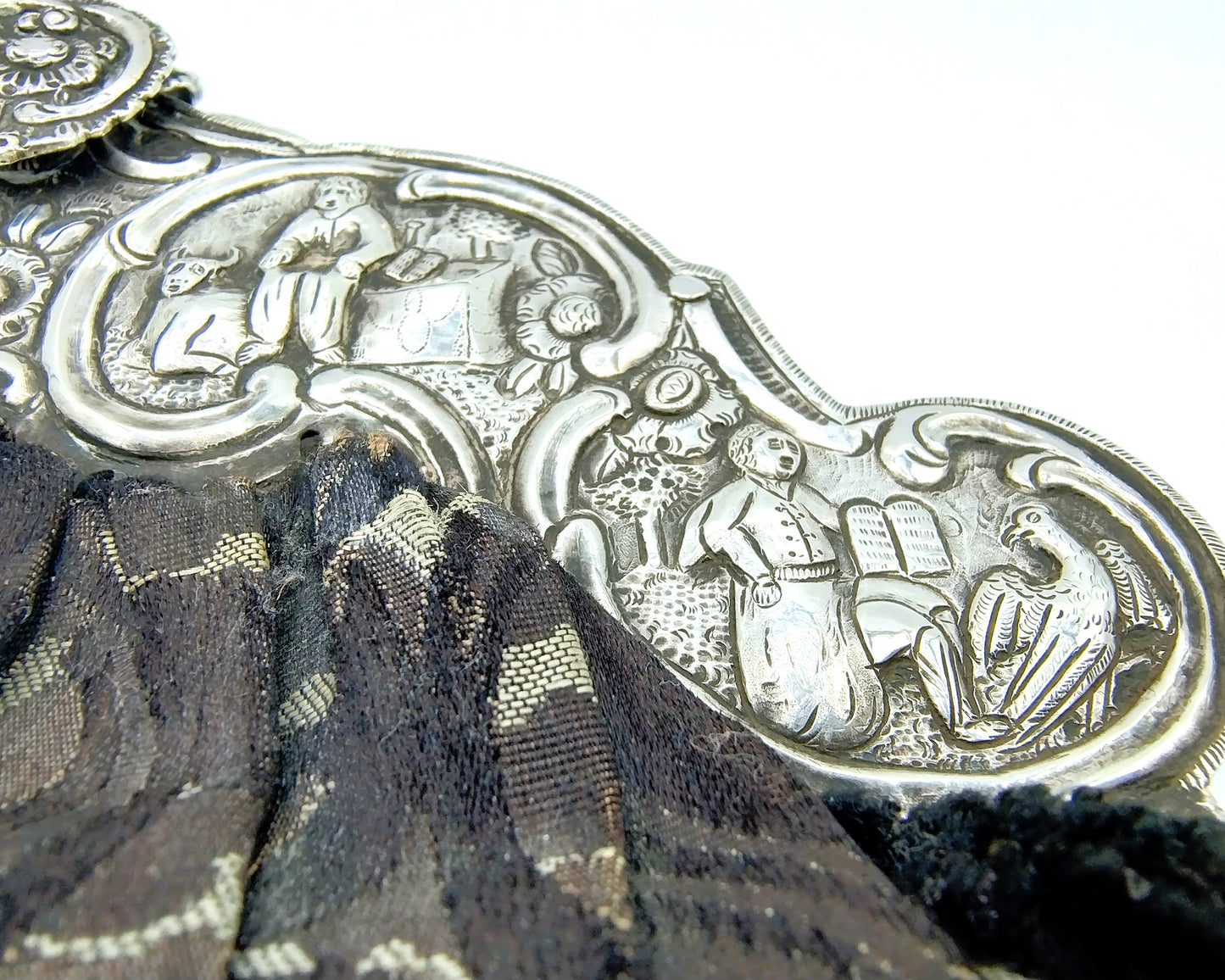 Silver purse clasp, Jan Rienstra, Sneek, 1799