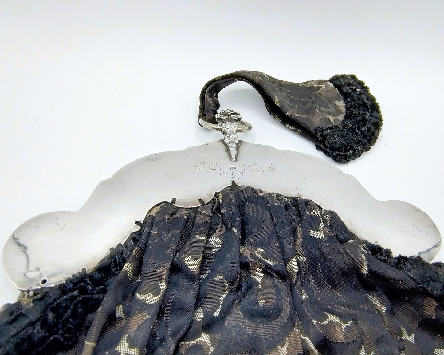 Silver purse clasp, Jan Rienstra, Sneek, 1799