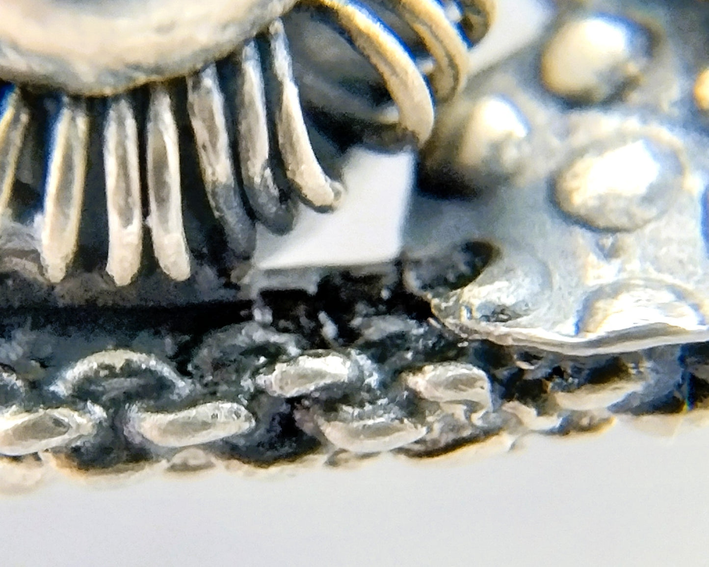 Silver belt buckle or apron clasp, Zeeland costume, 19th century