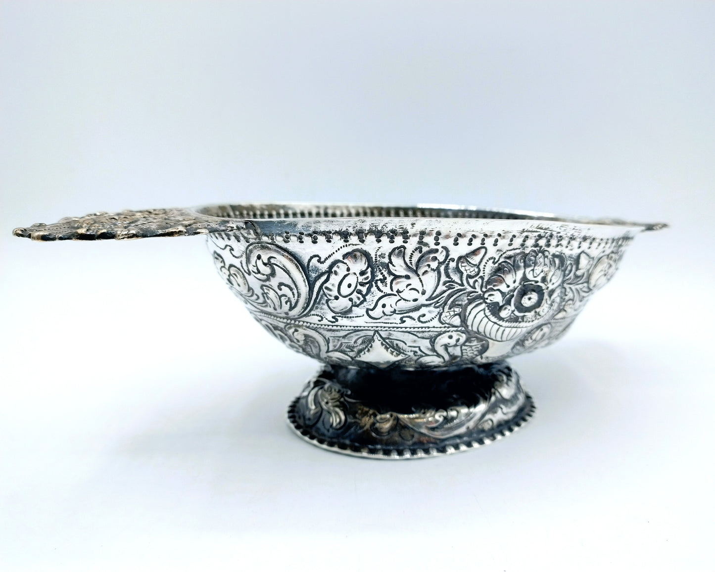 Silberne Schnapsschale, H. van Manen, Sneek, 1782