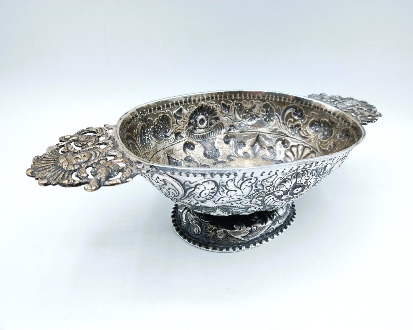 Silberne Schnapsschale, H. van Manen, Sneek, 1782