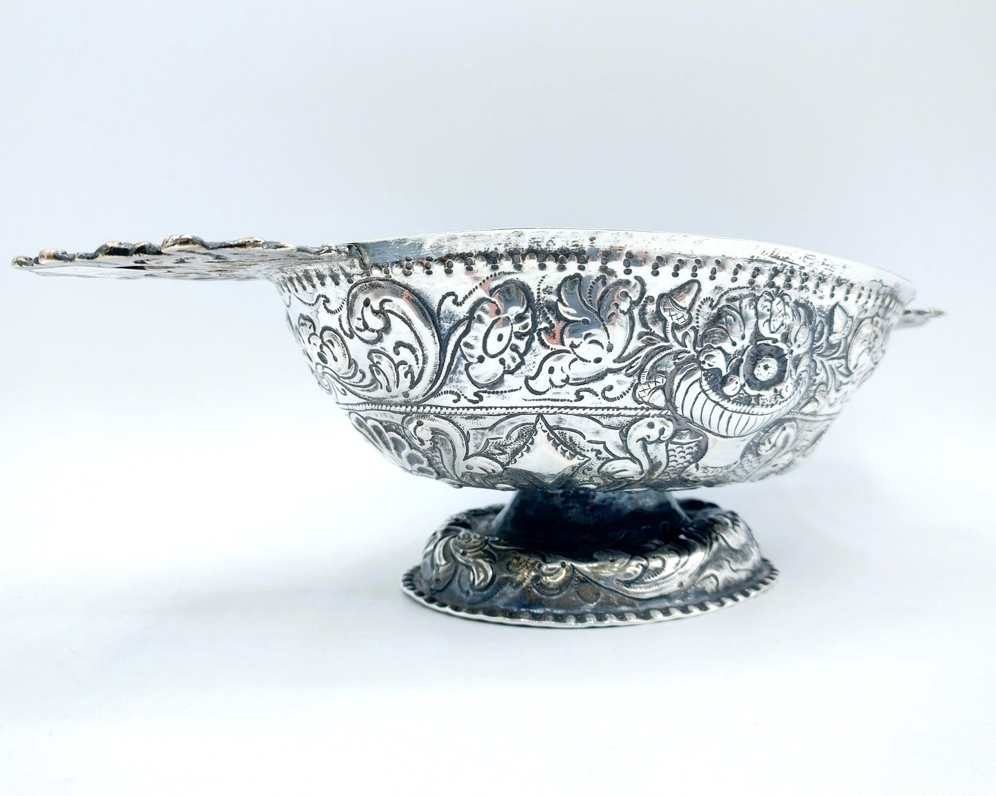 Silberne Schnapsschale, H. van Manen, Sneek, 1782