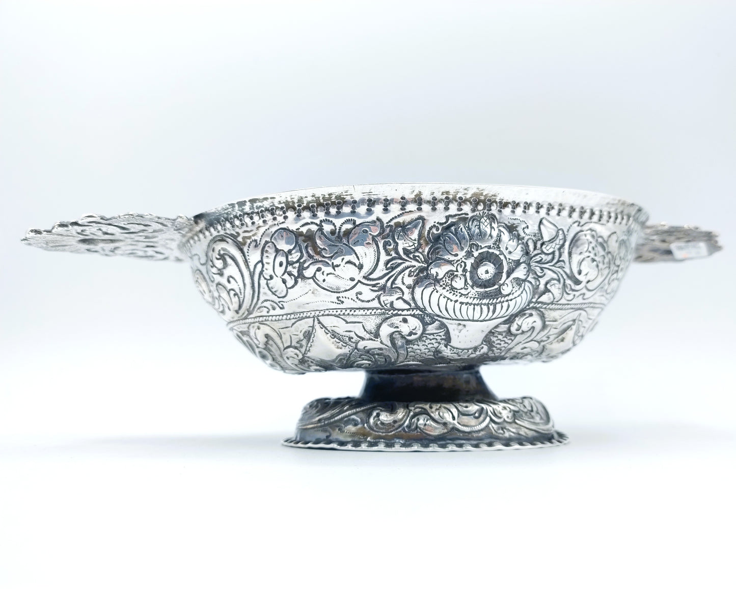 Silberne Schnapsschale, H. van Manen, Sneek, 1782