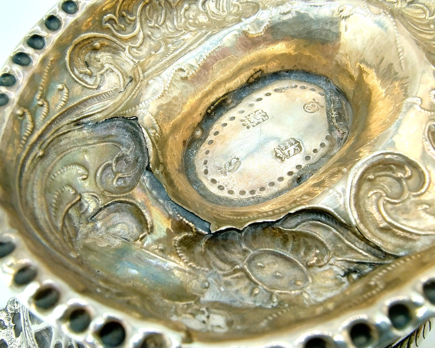 Silberne Schnapsschale, H. van Manen, Sneek, 1782