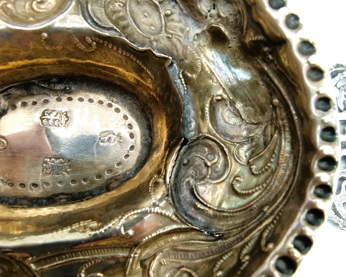 Silberne Schnapsschale, H. van Manen, Sneek, 1782