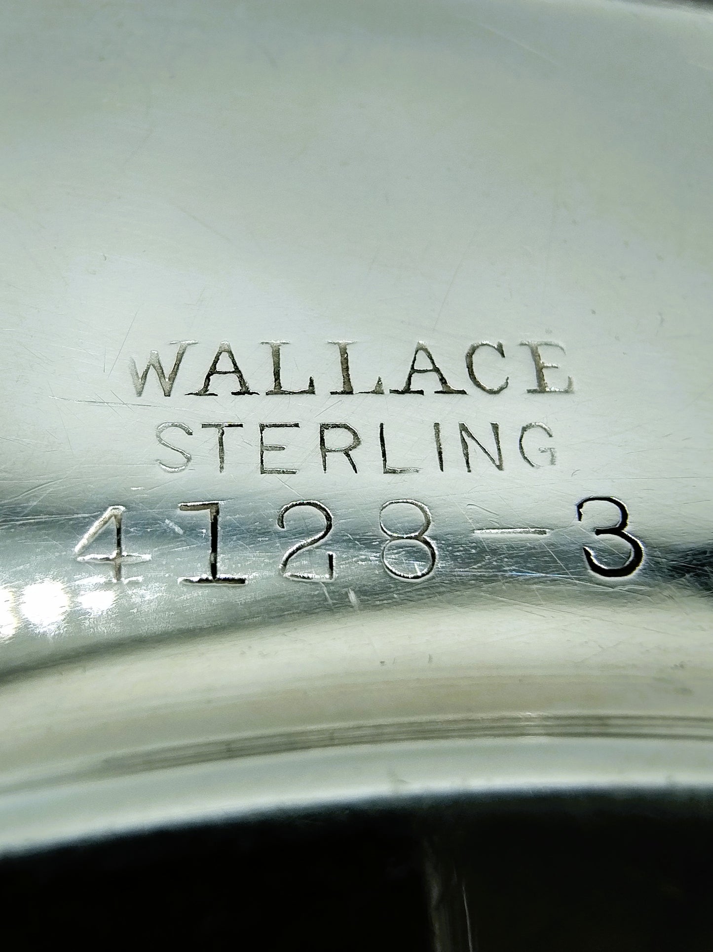 Silver plates (2x), Wallace, USA, 925