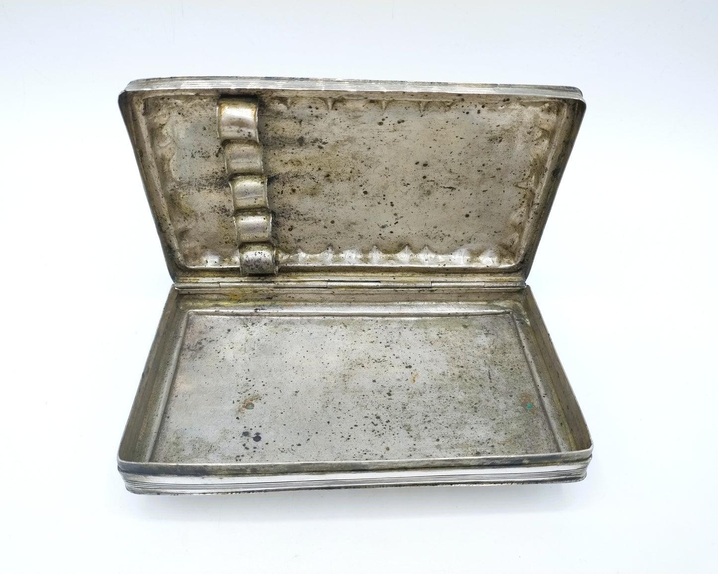 Zilveren tabaksdoos, W. de Pleyt / Schoonhoven, 19e eeuws