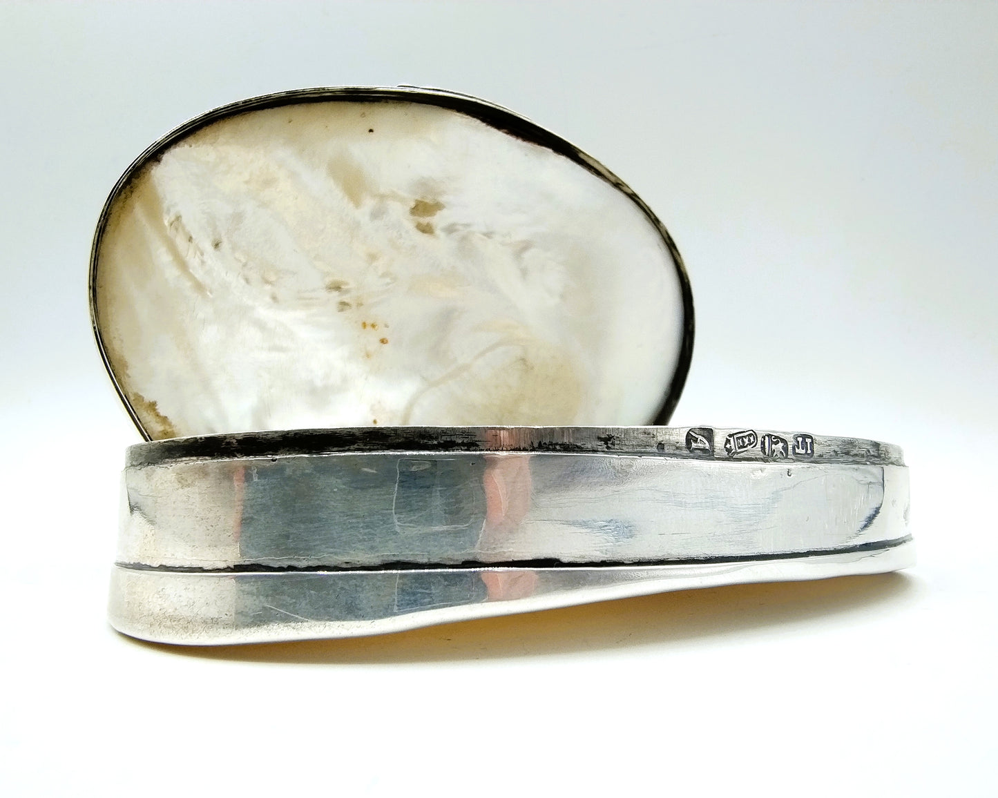 Silver tobacco box, The Hague, 19th century