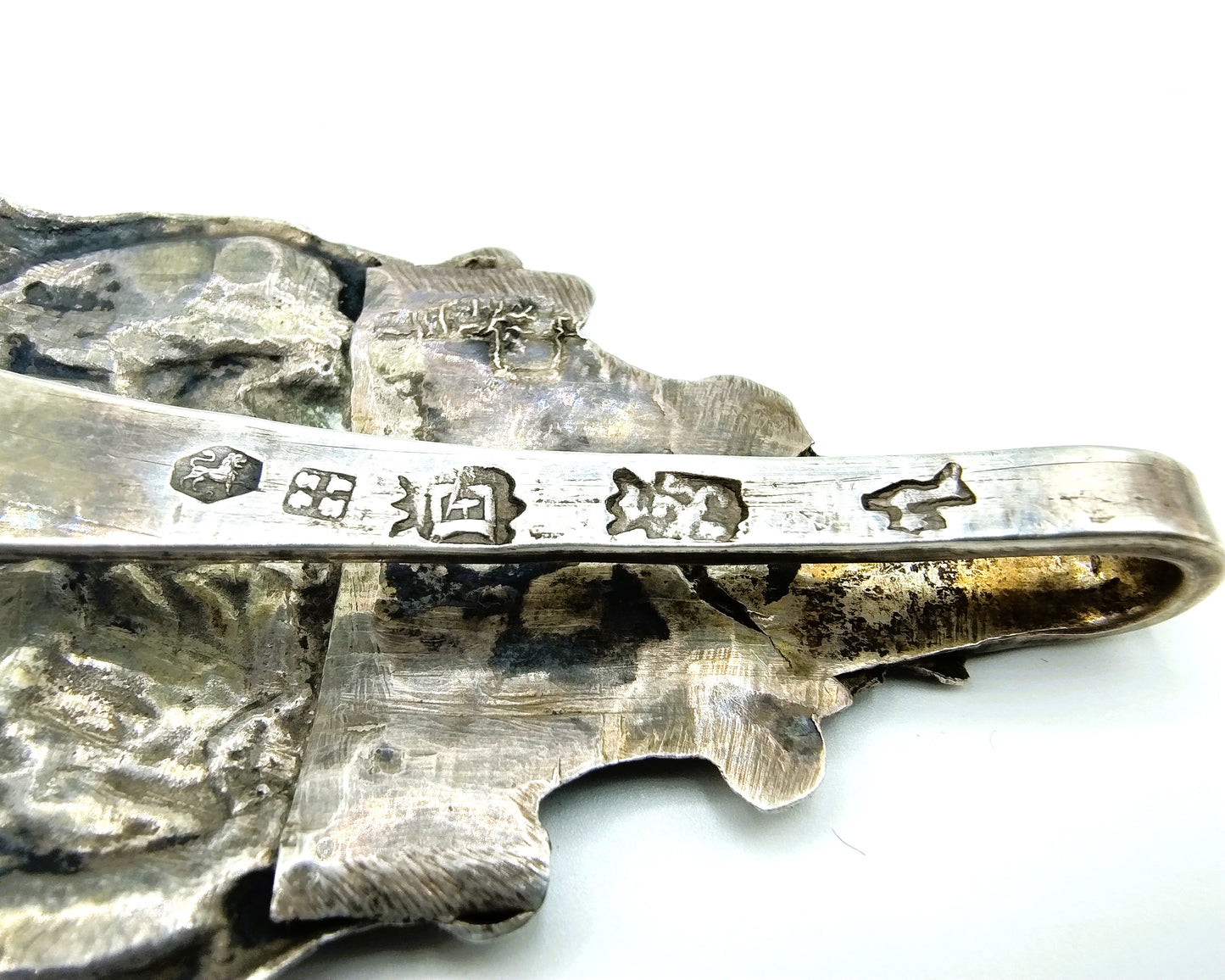 Silver purse clasp, A. de Groot-Boersma, Sneek, 1892