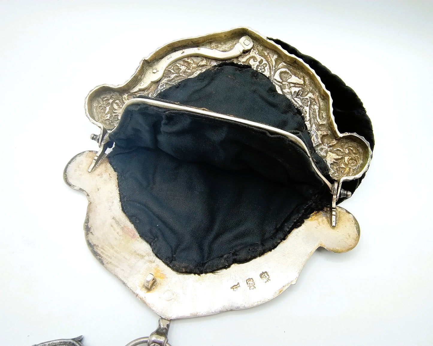 Silver purse clasp, A. de Groot-Boersma, Sneek, 1892