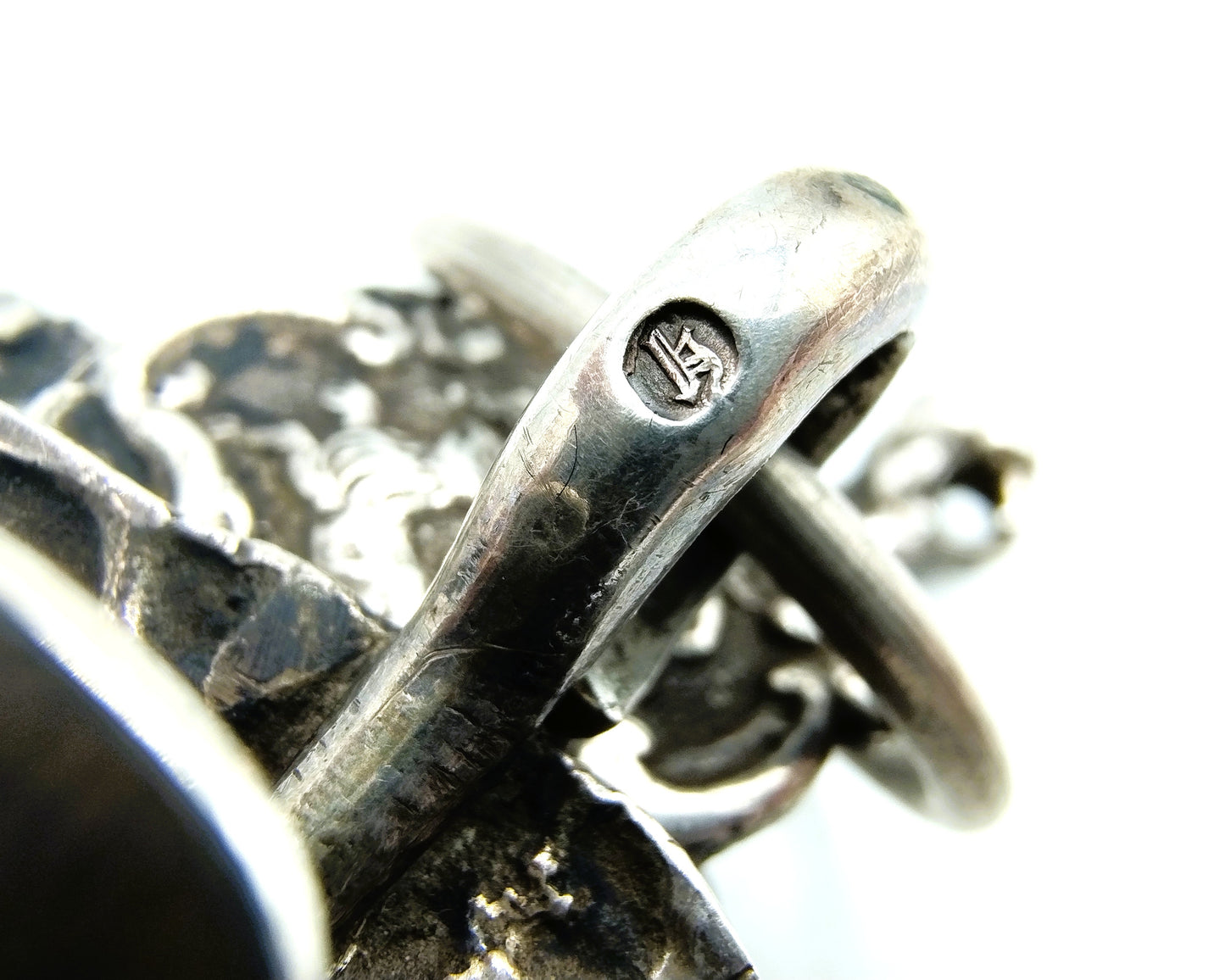 Silver purse clasp, A. de Groot-Boersma, Sneek, 1892