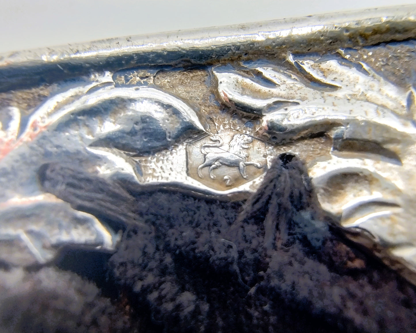 Silver bag clasp, W. Brehm, Heusden, Schoonhoven, 1916
