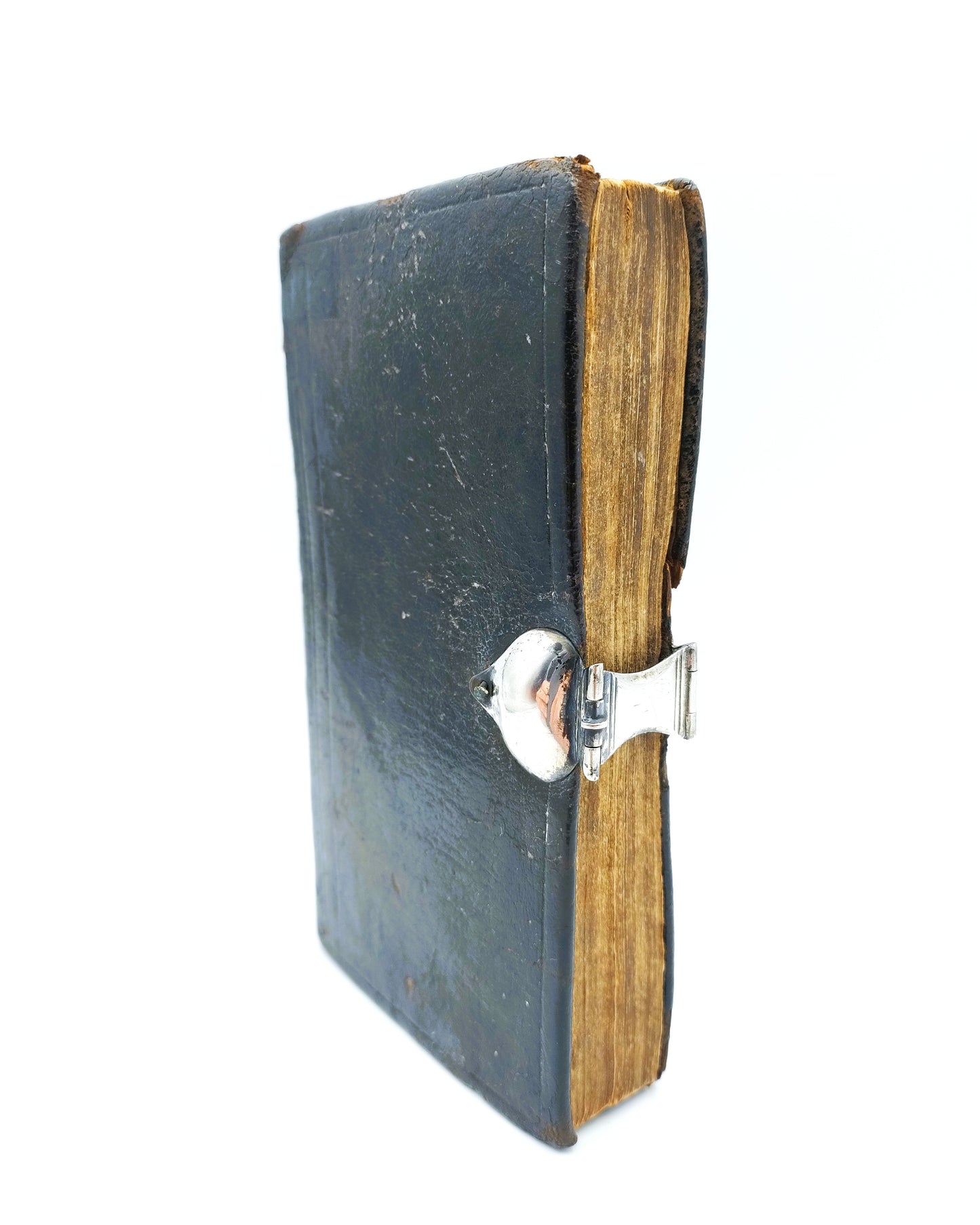 Gebedenboek met zilveren slot, J.C. Behrmann, Altona, Duitsland, 18e eeuws
