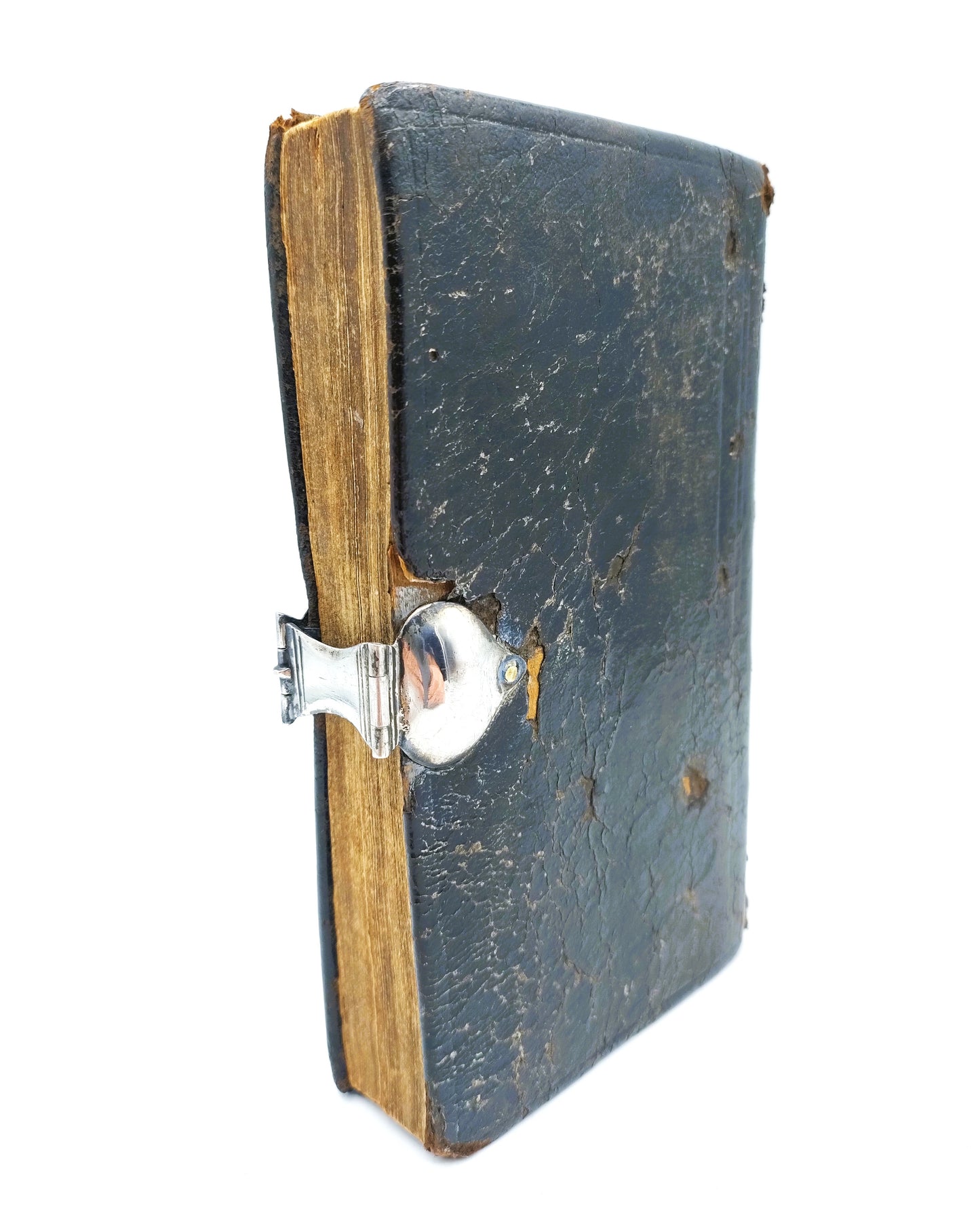 Gebedenboek met zilveren slot, J.C. Behrmann, Altona, Duitsland, 18e eeuws