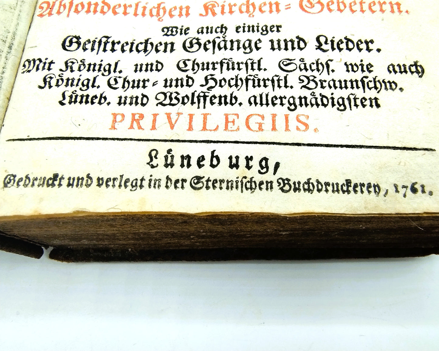 Gebedenboek met zilveren slot, J.C. Behrmann, Altona, Duitsland, 18e eeuws