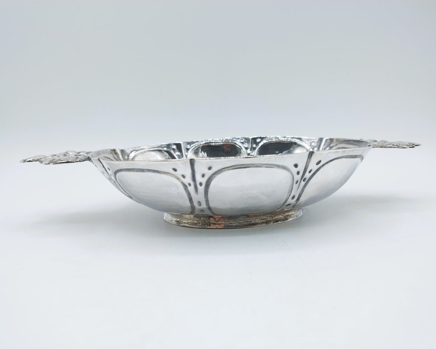 Silberne Schnapsschale, Utrecht, 1752
