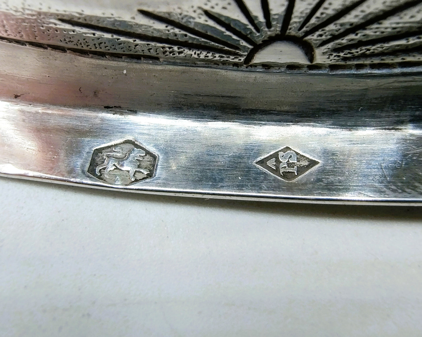 Silberne Schnapsschale, P. Schmidt, Leeuwarden, 1817