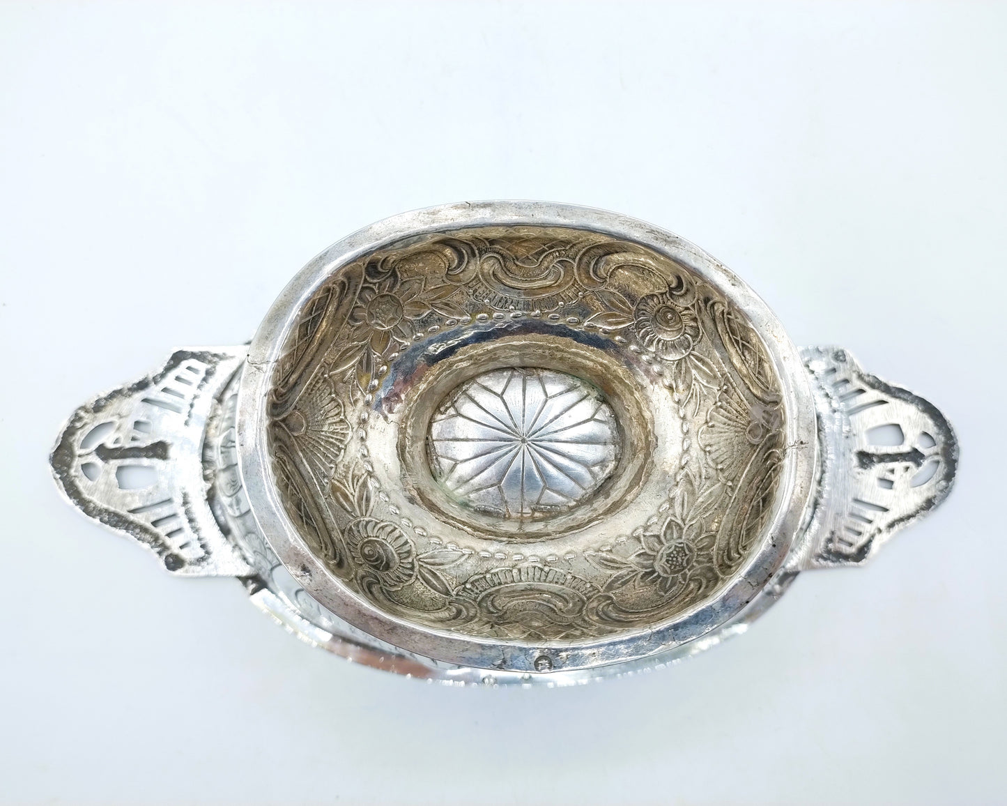 Silberne Schnapsschale, P. Schmidt, Leeuwarden, 1817