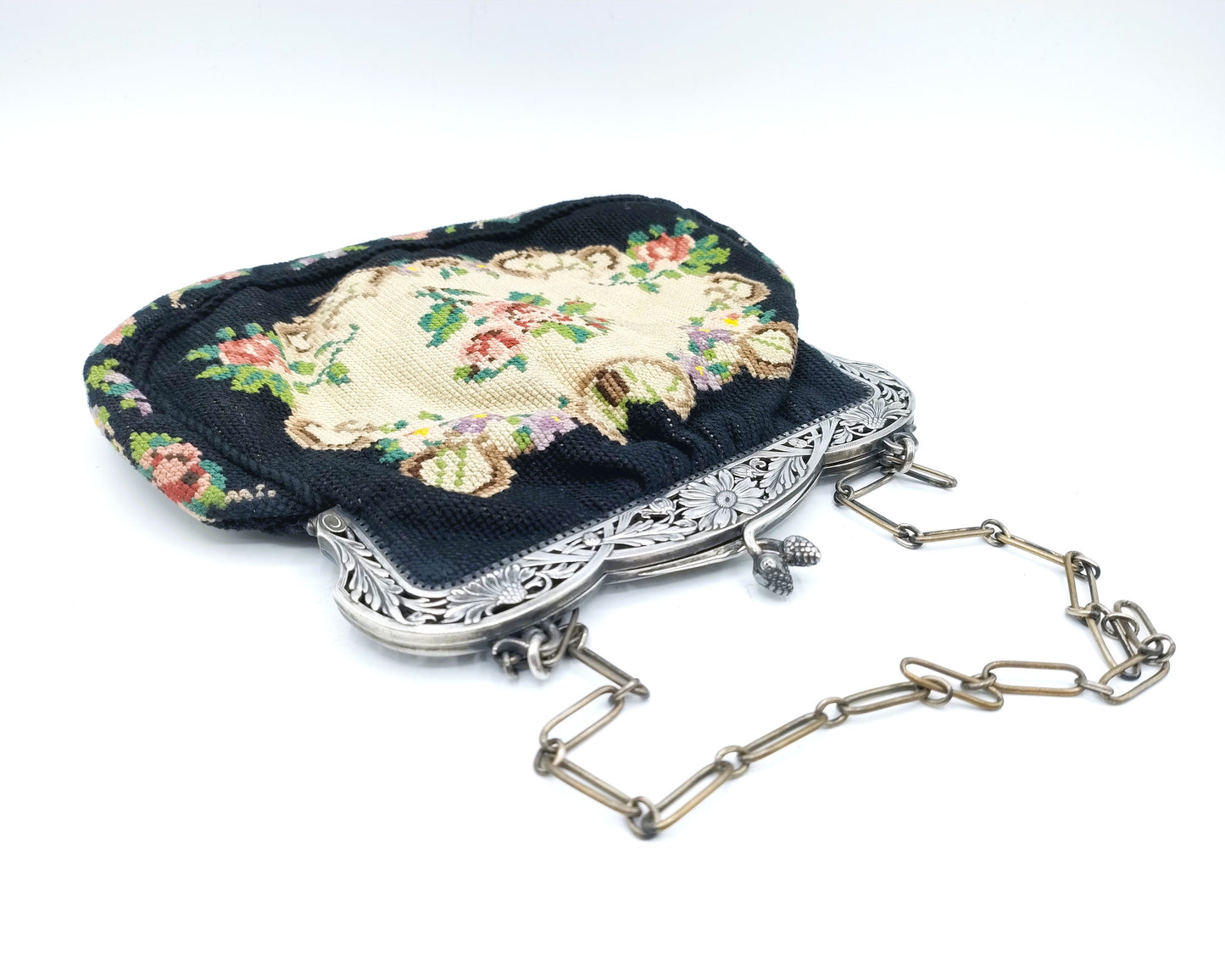 Silver purse clasp, Germany, ca. 1900