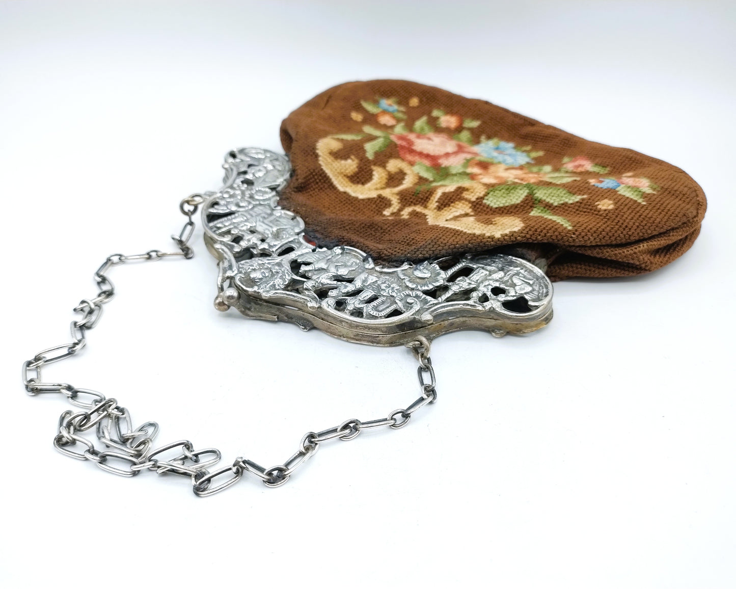 Silver bag clasp, Groningen, 1918