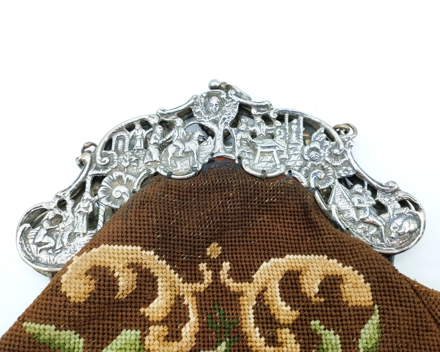 Silver bag clasp, Groningen, 1918