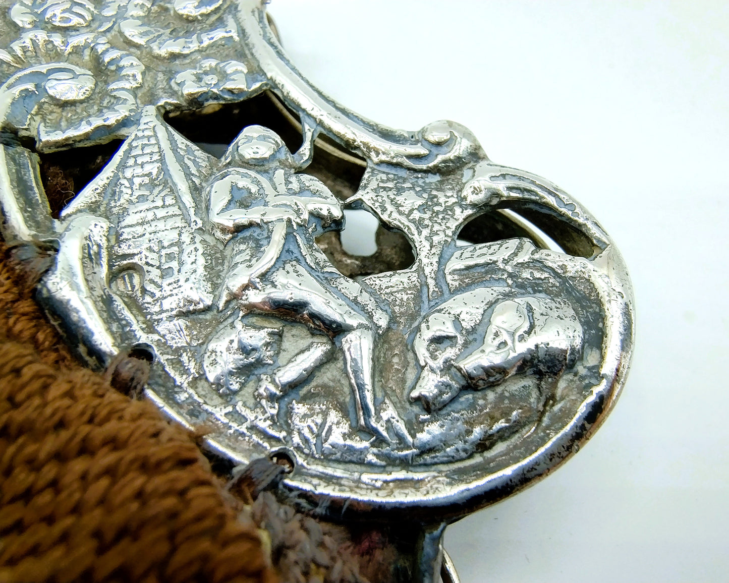 Silver bag clasp, Groningen, 1918