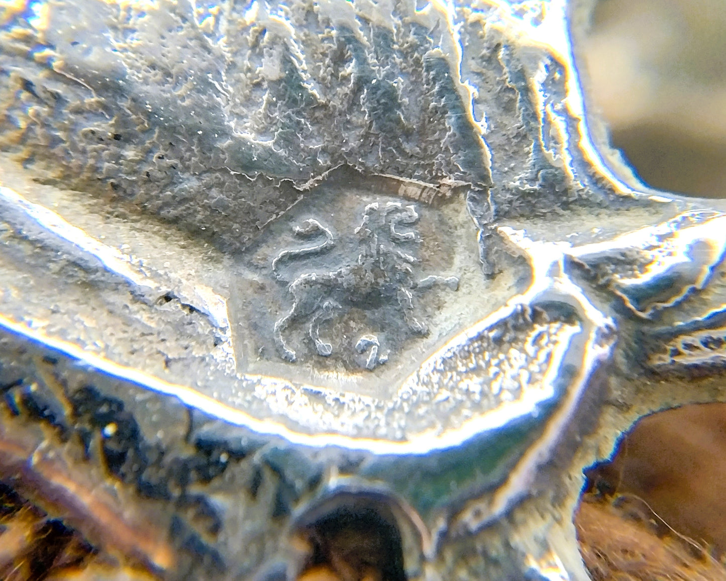 Silver bag clasp, Groningen, 1918