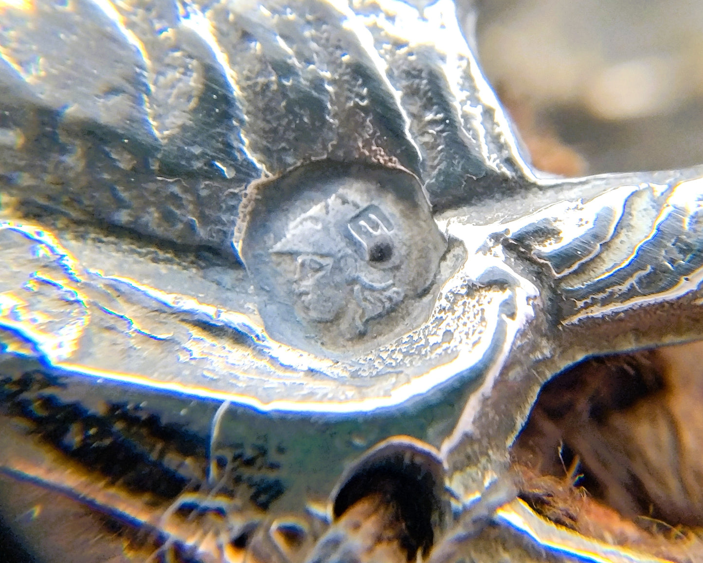 Silver bag clasp, Groningen, 1918