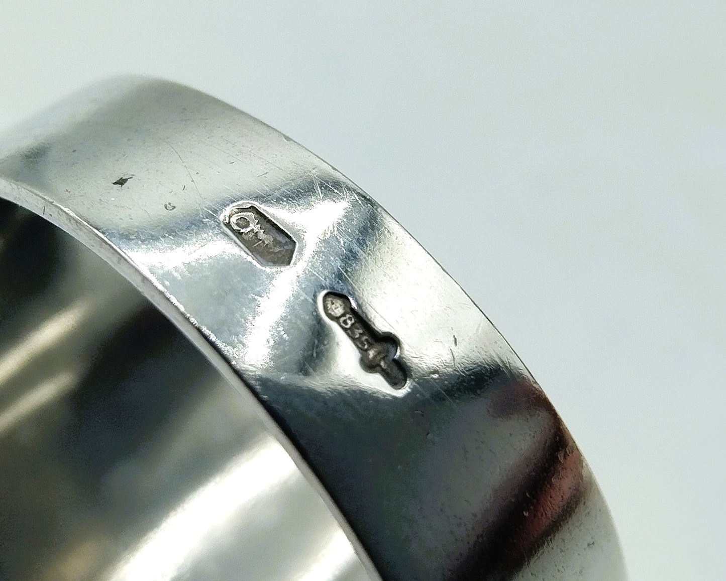 Zilveren zegelring met carneool, 18,5 mm