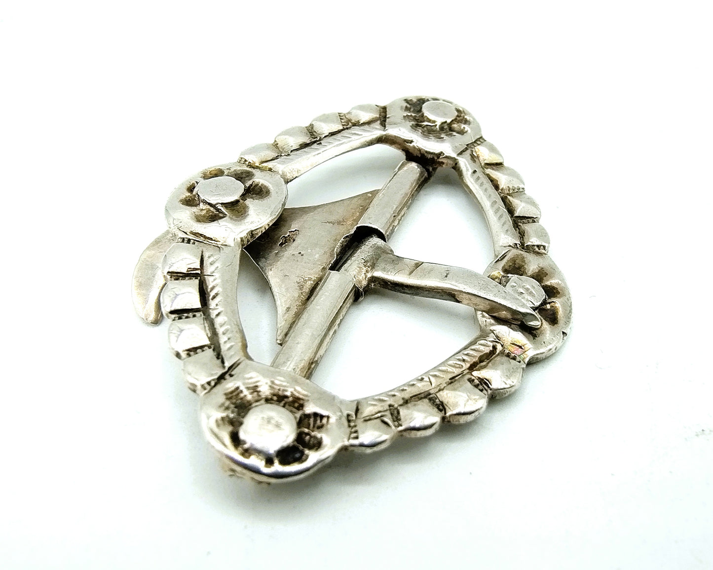 Silver buckle, LM Turksma, Leeuwarden, ca. 1840