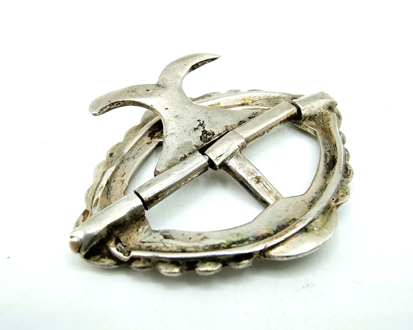 Silver buckle, LM Turksma, Leeuwarden, ca. 1840