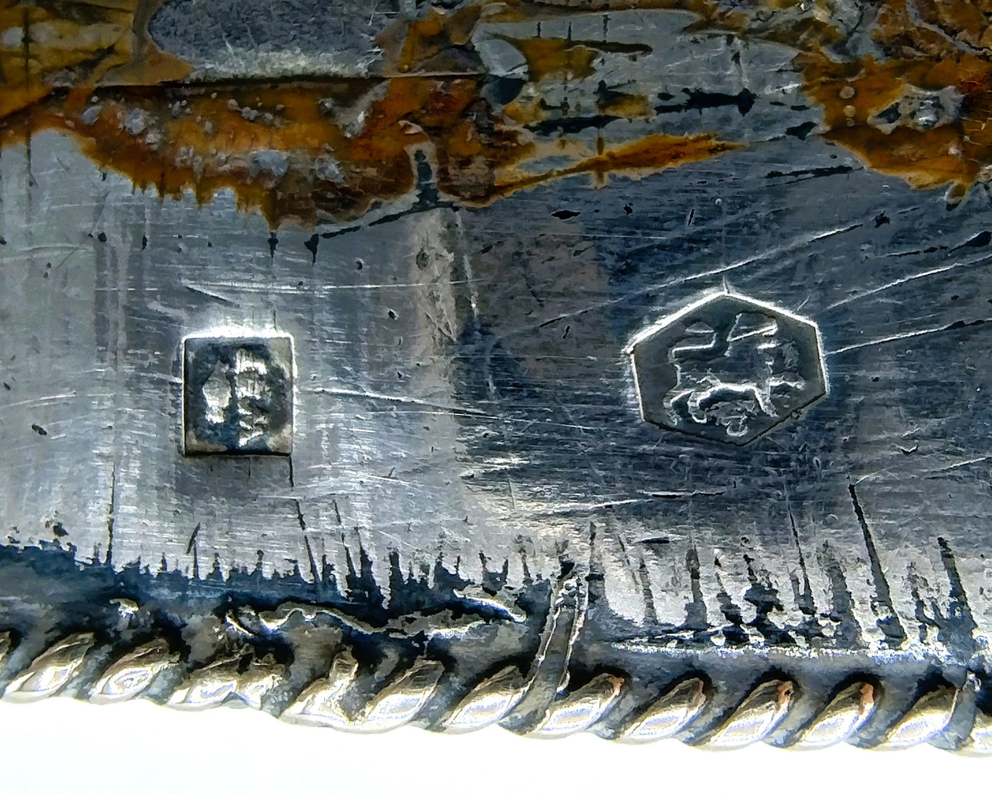 Silver shoe buckle, Widow of Mathijs Broese, Amsterdam, 1825