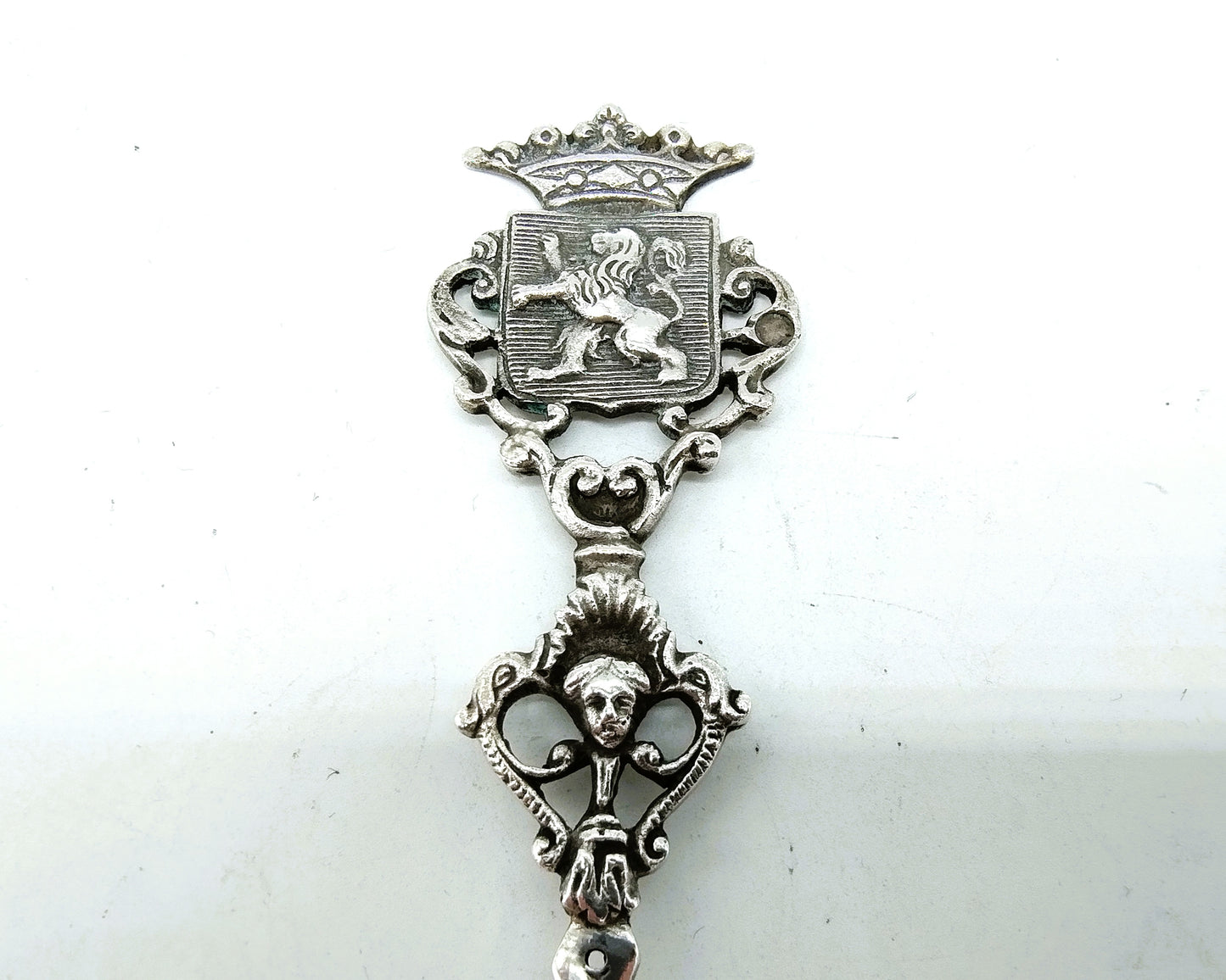 Silver occasional spoon, WJ Dumerniet, Leeuwarden, 20th century