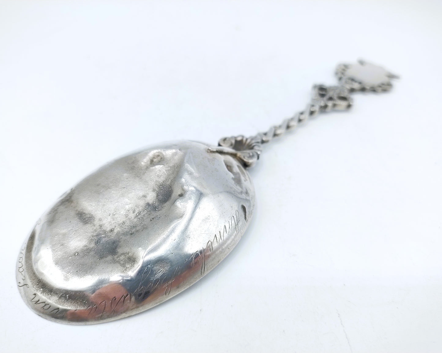 Silver occasional spoon, WJ Dumerniet, Leeuwarden, 20th century