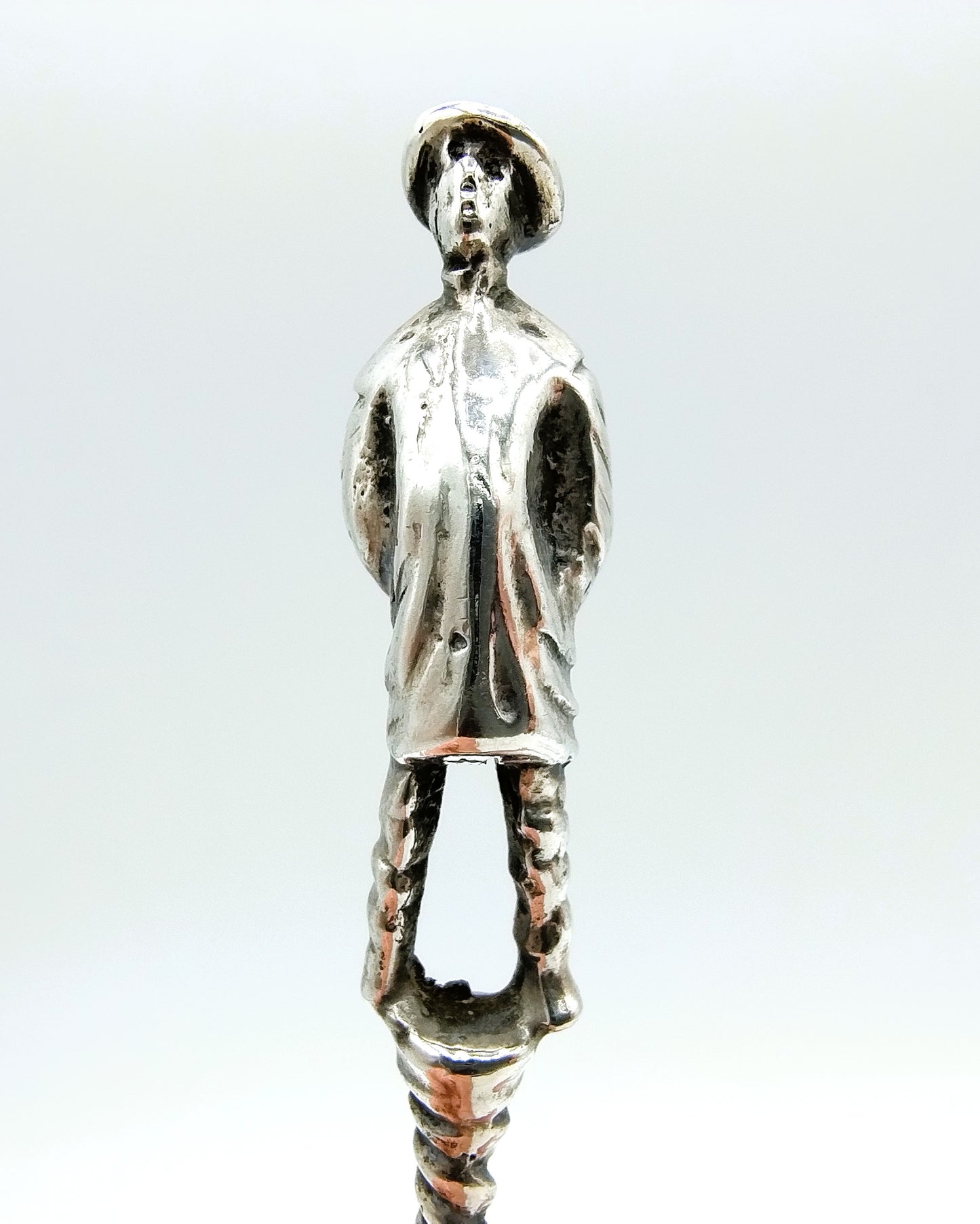 6 Silver provincial spoons, C. Rietveld, Schoonhoven, 19th century