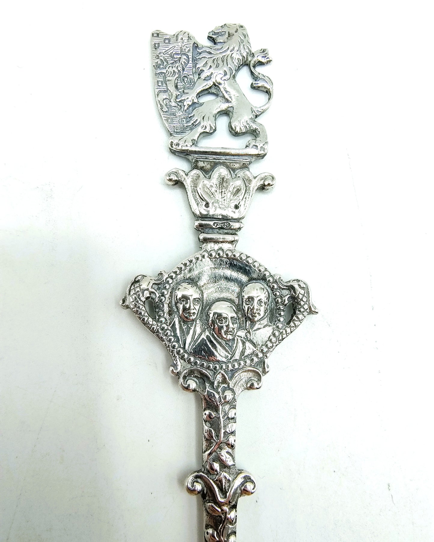 Silver commemorative spoon, G. Soutendijk, Amsterdam, 20th century