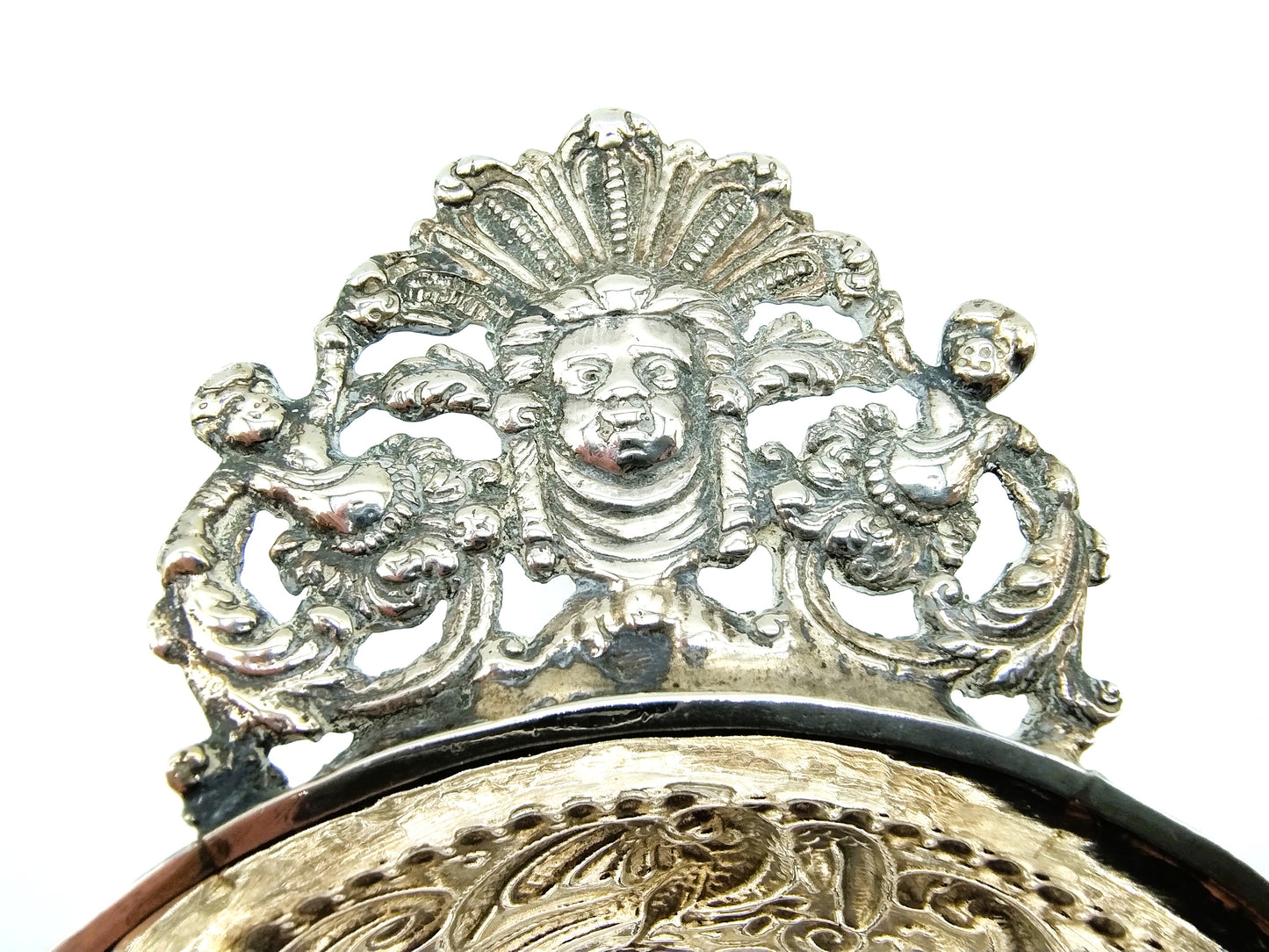 Zilveren brandewijnkom, J. de Vries, Sneek, 1764