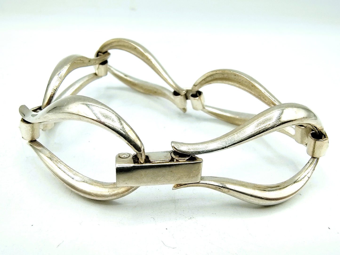 Zilveren schakelarmband, 835