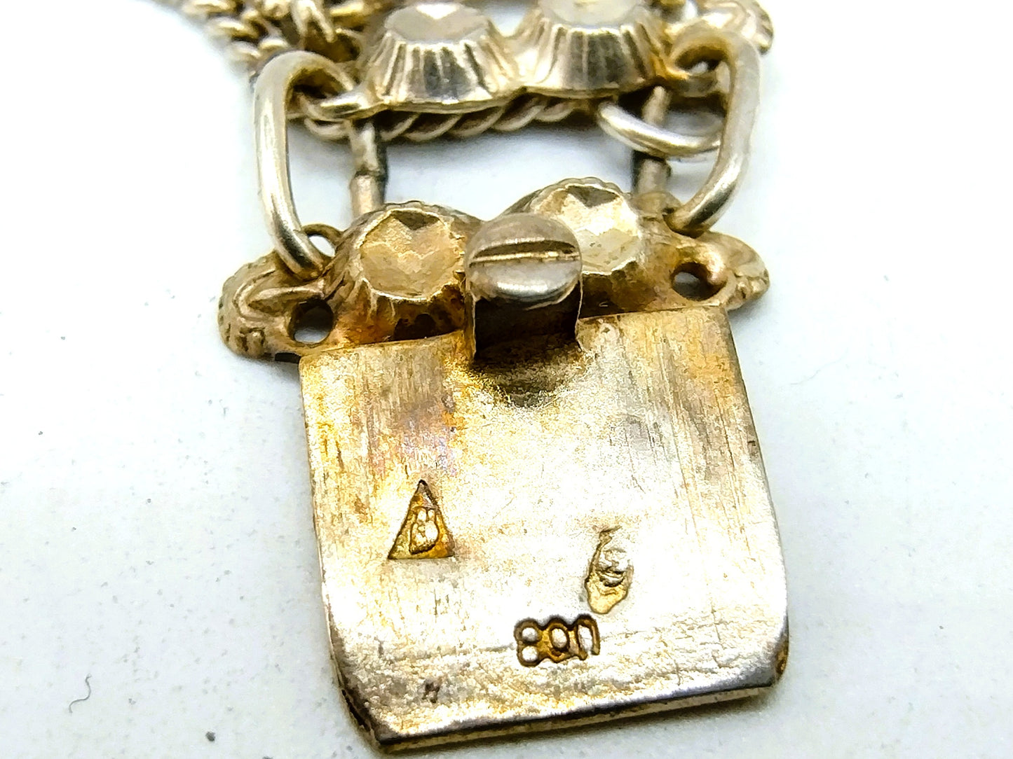 Friese zilveren klederdracht armband, 800