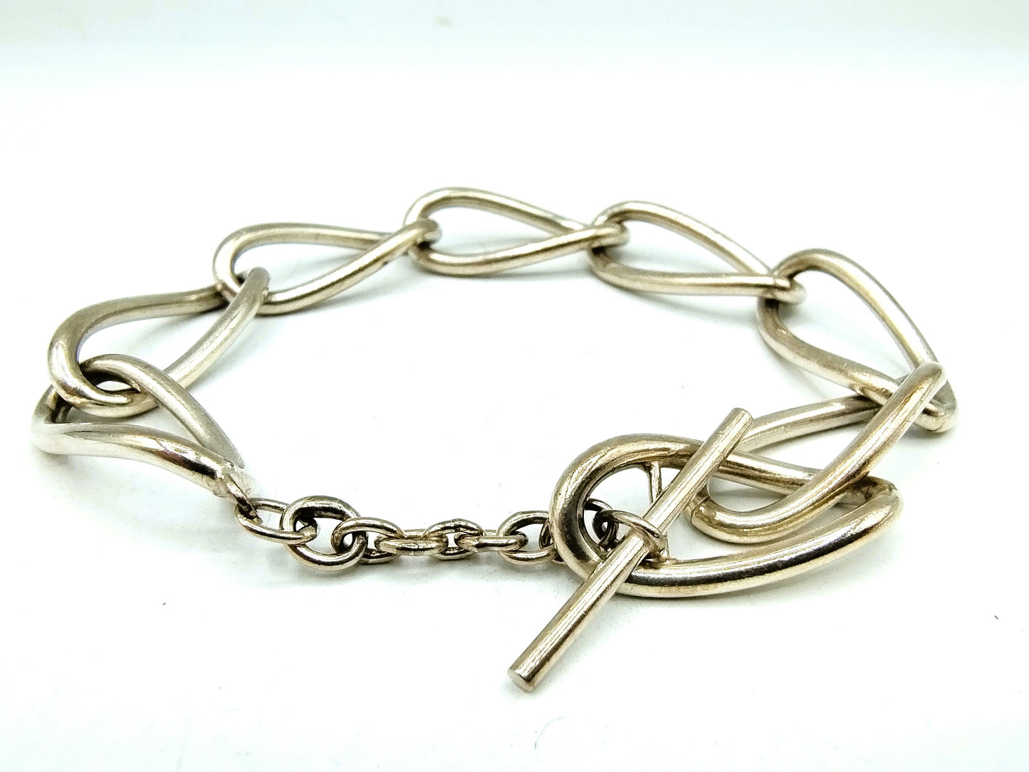 Zilveren schakelarmband, 835